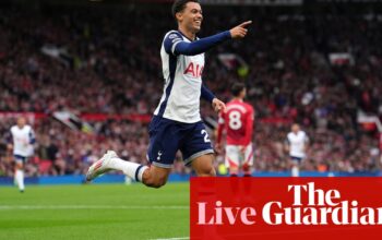 Manchester United v Tottenham Hotspur: Premier League – live