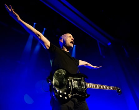 Moby review – full of teenage energy on first tour in over a decade