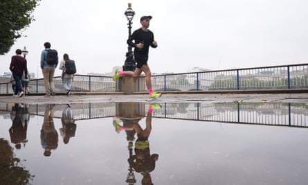 Month’s rain may fall in a day in parts of England as weather warnings issued