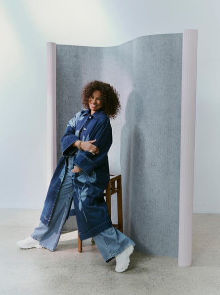 Neneh Cherry photographed by Phil Fisk for the Observer New Review