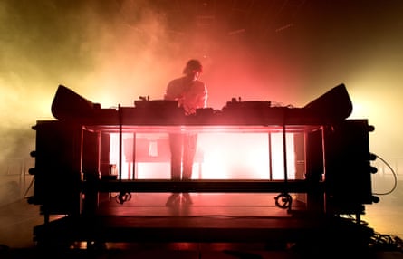 Jamie xx in concert at the O2 Brixton Academy, London, 2015.