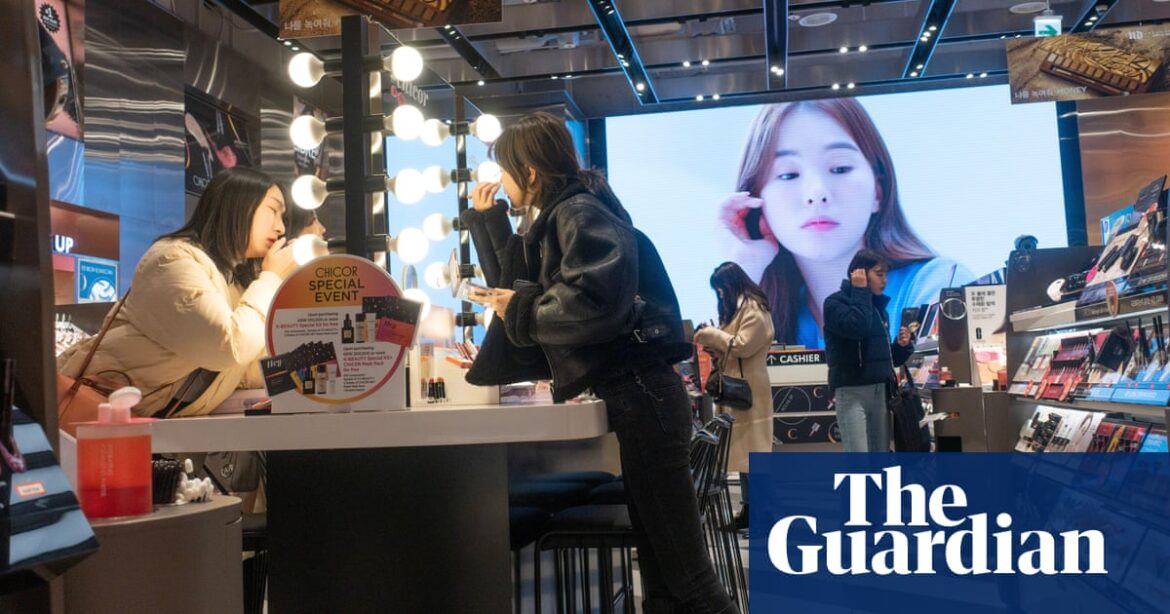 Promise of ‘glass skin’ drives surge in sales of K-beauty products in UK