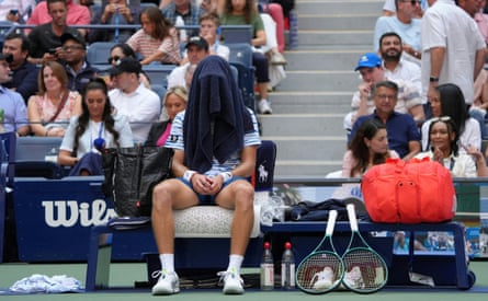 Quitting ‘not part of my DNA’, says wounded Alex de Minaur after US Open exit