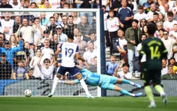 Solanke and Johnson ease Tottenham worries in comeback win over Brentford