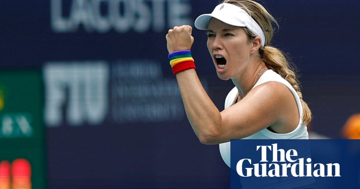 American Danielle Collins says she’s changed her mind about quitting tennis