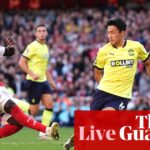 Arsenal 3-1 Southampton, Manchester City 3-2 Fulham and more: football clockwatch – live