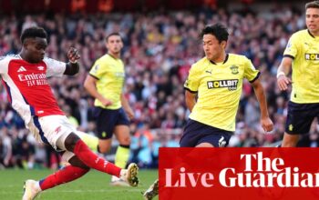 Arsenal 3-1 Southampton, Manchester City 3-2 Fulham and more: football clockwatch – live