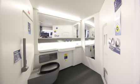 ‘Best-in-class’ seats and no bog-standard loos: first look at HS2 train interiors