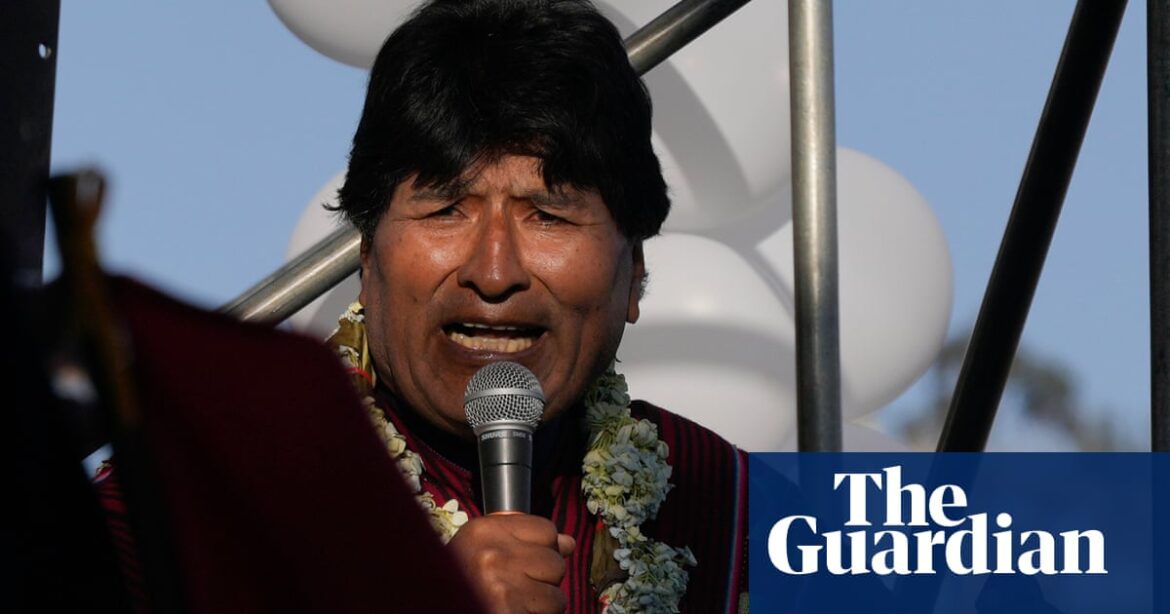 Evo Morales accuses Bolivian government of trying to kill him