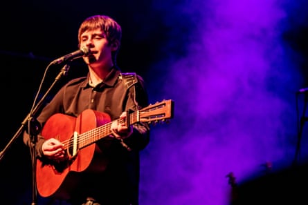 Jake Bugg performing in Milan, Italy, in 2012