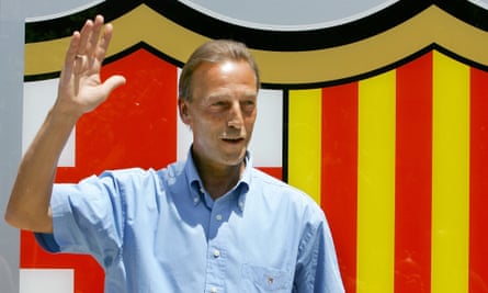 Johan Neeskens joined Barcelona as assistant manager to Frank Rijkaard in 2006.