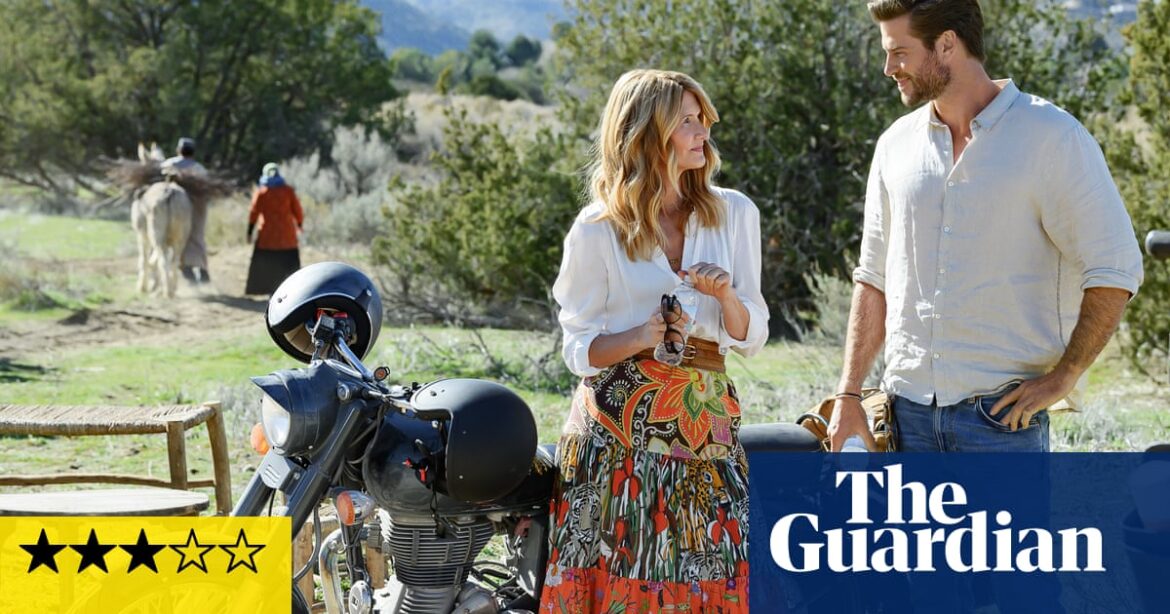 Lonely Planet review – Laura Dern and Liam Hemsworth heat up beach-read travel romance