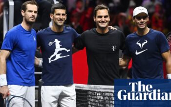 ‘Part of me left with them’: Djokovic on Nadal, Federer and Murray retiring