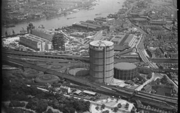 Pioneering aerial photographer’s pictures show England of the 1930s