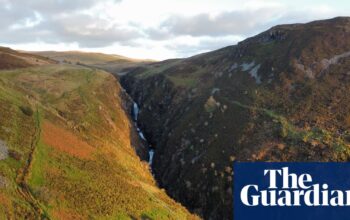 Protesters voice fears over waterfall electricity project in north Wales