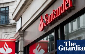 Santander to cut more than 1,400 jobs in UK amid increasing automation