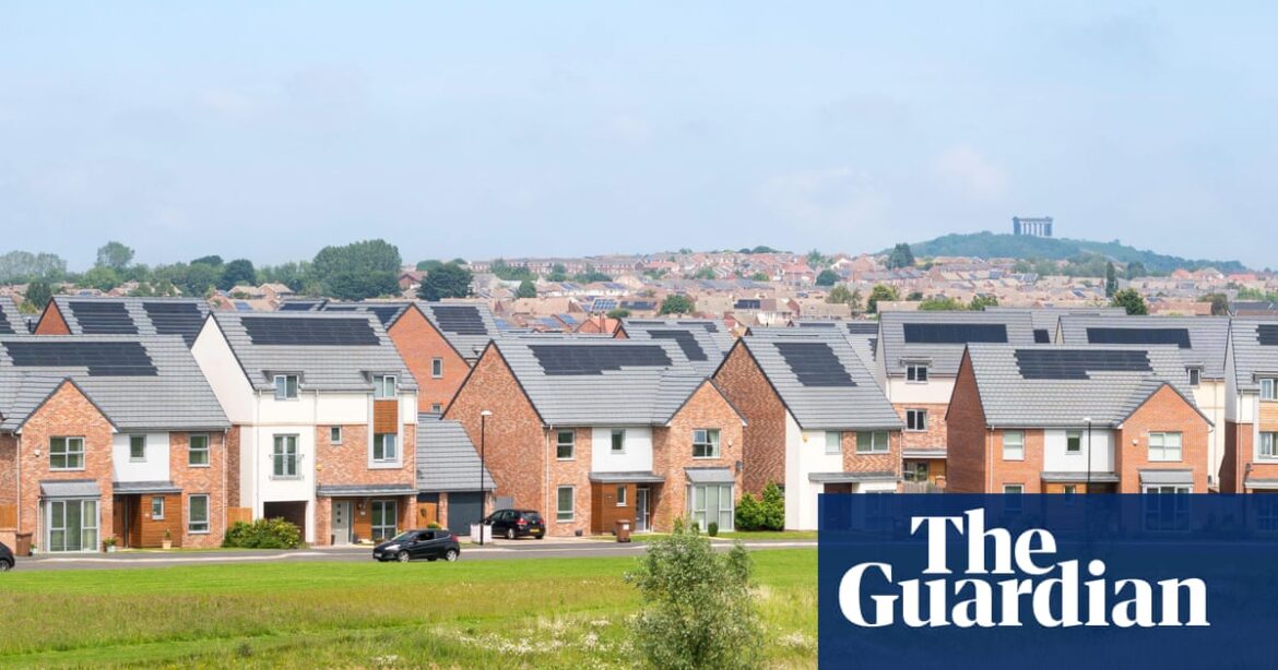 Solar panels for new homes may just be optional after pressure on Labour from housebuilders