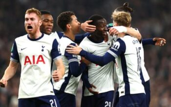 Timo Werner sparks Tottenham’s Carabao Cup win over Manchester City