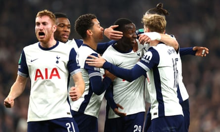 Timo Werner sparks Tottenham’s Carabao Cup win over Manchester City