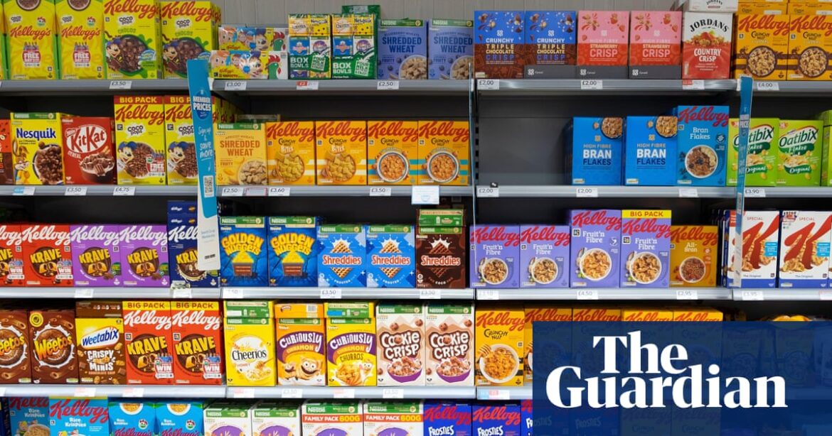 UK toddlers get nearly half their calories from ultra-processed food, study finds