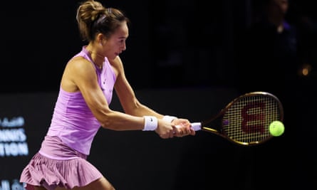 Battling Coco Gauff sinks Zheng Qinwen to win her first WTA Finals