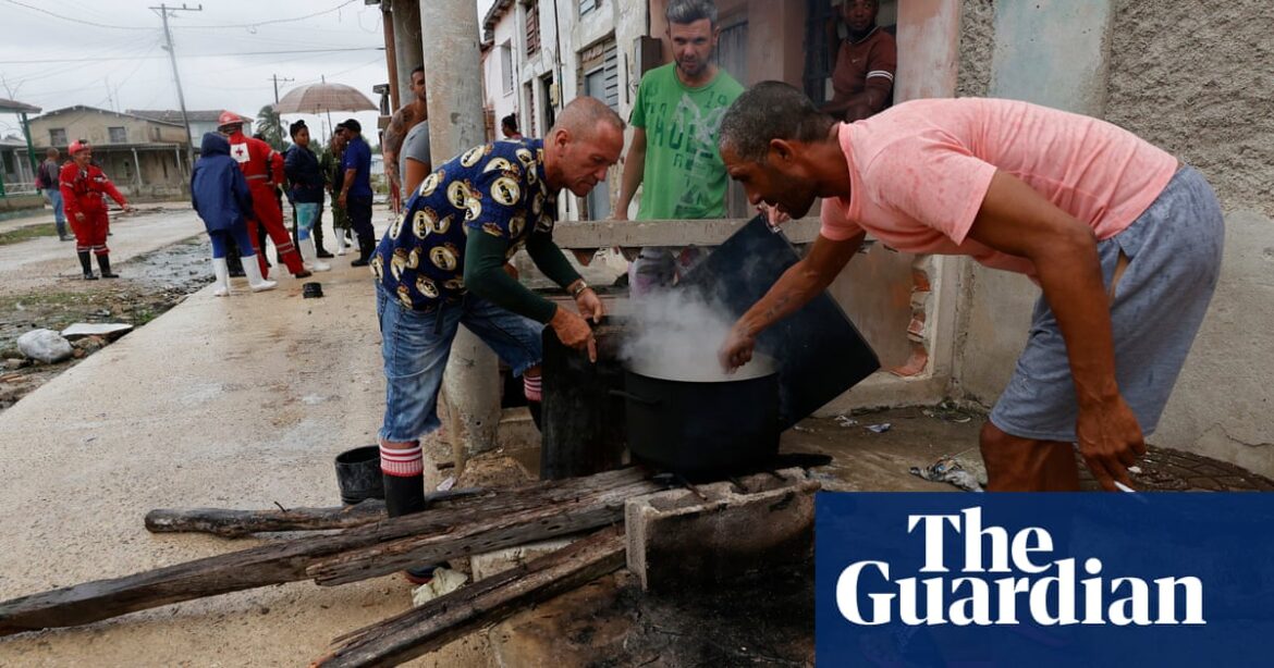 Cuba hit by second nationwide blackout as Hurricane Rafael makes landfall