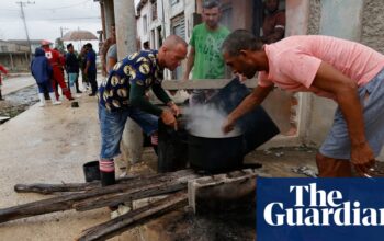 Cuba hit by second nationwide blackout as Hurricane Rafael makes landfall