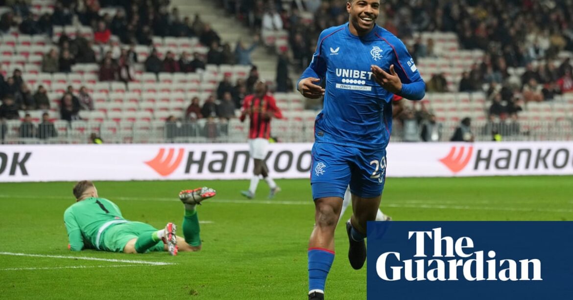 Europa League roundup: Igamane fires Rangers to stunning win in Nice