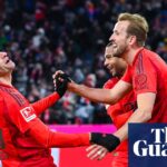 European football: Kane hits hat-trick for leaders Bayern as PSG cruise