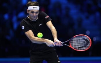 Jannik Sinner caps golden year by beating Taylor Fritz to ATP Finals glory