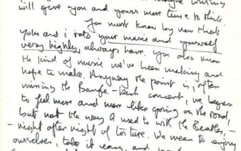 John Lennon letter inviting Eric Clapton to join supergroup to be auctioned