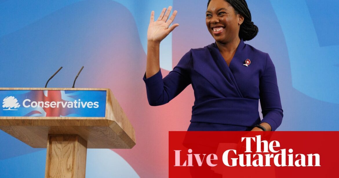 Kemi Badenoch elected new Conservative leader – as it happened