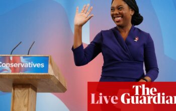 Kemi Badenoch elected new Conservative leader – as it happened