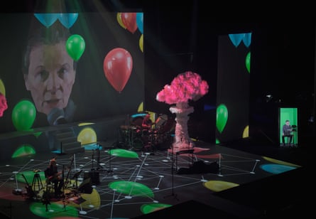 Laurie Anderson: Ark: United States V review – portrait of America is a multimedia mess