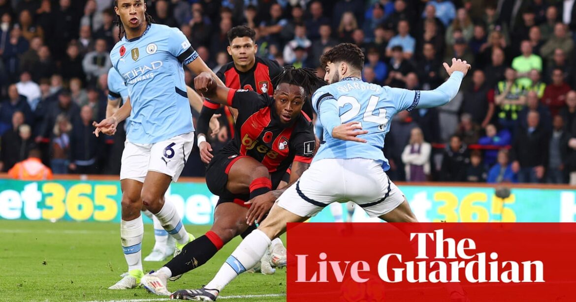 Liverpool v Brighton, Bournemouth v Manchester City and FA Cup first round – live