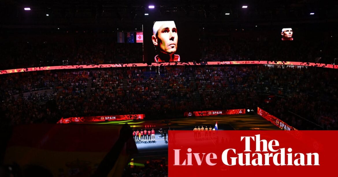 Rafael Nadal bids to prolong farewell at Davis Cup finals in Spain v Netherlands – live