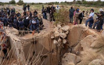 South African officials weigh up rescue mission for illegal miners underground