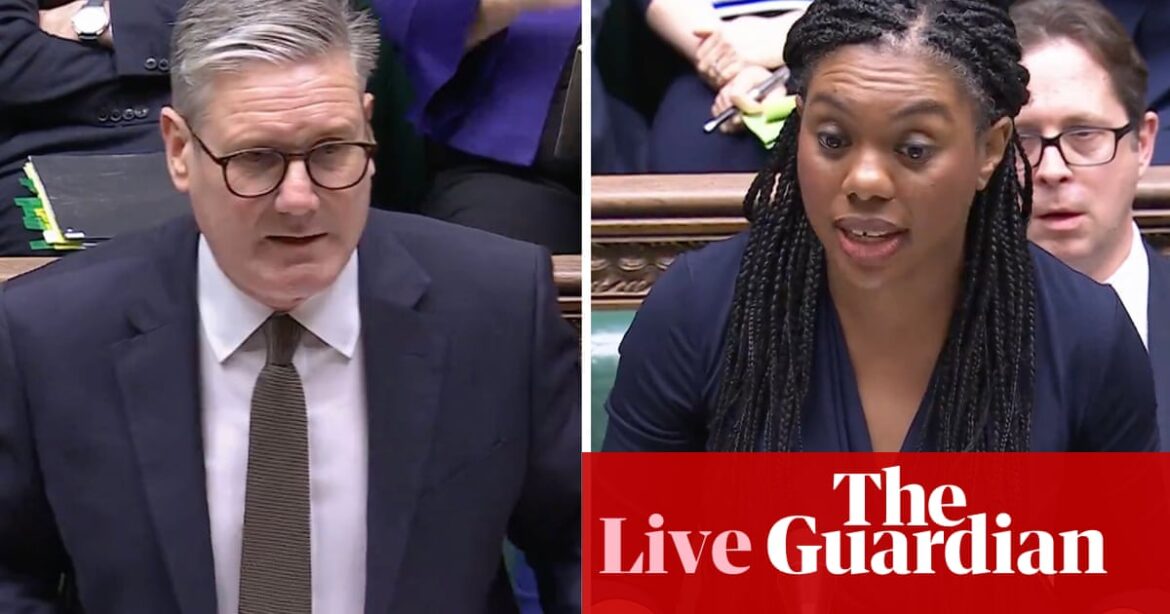 Starmer refuses to rule out further tax rises when challenged at PMQs to repeat what Reeves told CBI – UK politics live