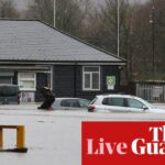 Storm Bert: environment secretary says flood defences in ‘worst condition on record’ after Tory government – as it happened