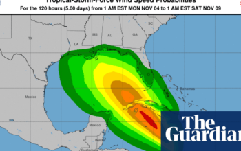 Tropical Storm Rafael triggers hurricane warning for Cayman Islands