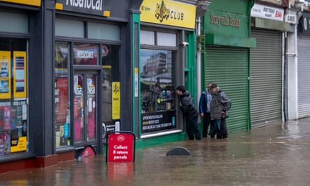 ‘Unprecedented’ flooding in parts of Wales as Storm Bert batters Britain