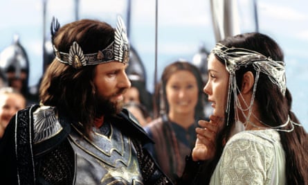 Viggo Mortensen and Liv Tyler in The Lord of the Rings: The Return of the King.