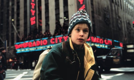 Macaulay Culkin in Home Alone 2: Lost in New York.