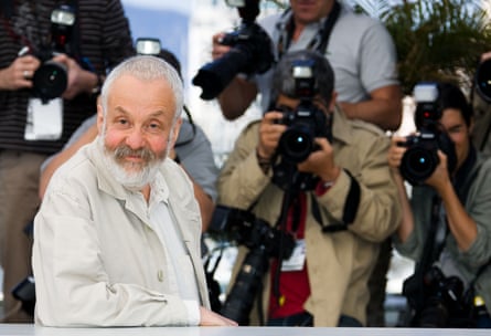 Mike Leigh in Cannes in 2010.