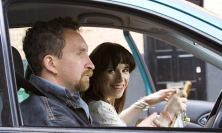 Eddie Marsan and Sally Hawkins in Happy-Go-Lucky (2008).