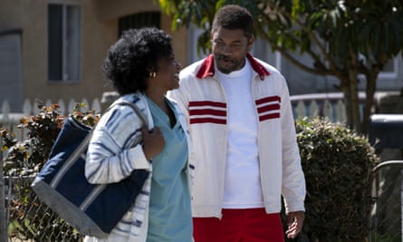 Court case … Ellis-Taylor with Will Smith in King Richard.