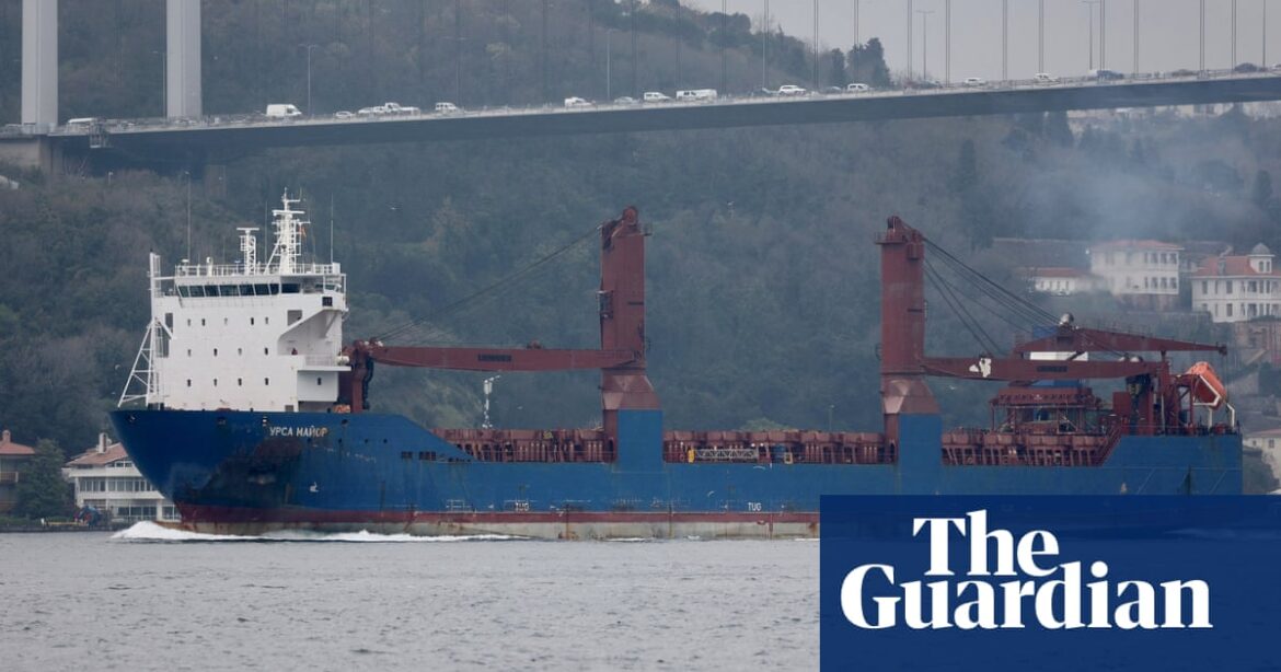 Russian cargo ship sinks in Mediterranean after explosion in engine room