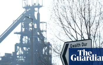 Tata Steel’s UK losses hit £1.1bn on cost of closing Port Talbot blast furnaces