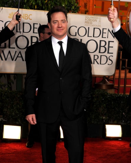 Brendan Fraser at the 2019 Globes.