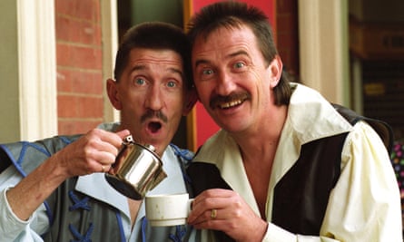 ‘To me, to uzi’: why Paul Chuckle as a gangster isn’t such a dramatic career change